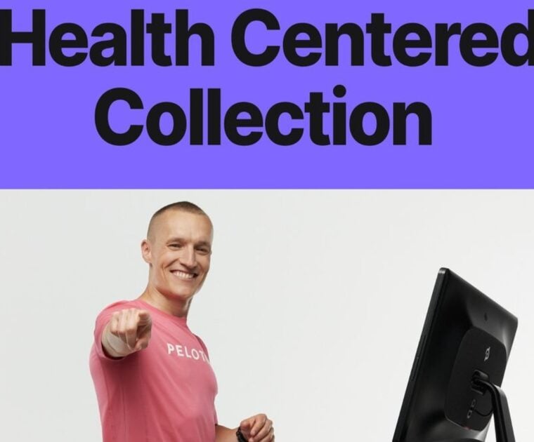 New Health Centered class collection will debut this week. Image credit Peloton Studios.