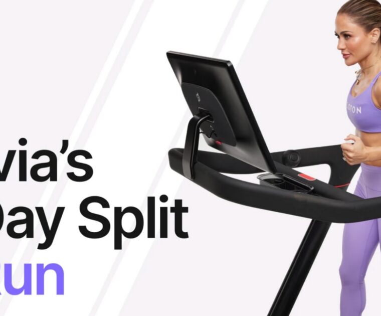 Olivia Amatos new 4 day Split + Run strength & cardio program on Peloton.