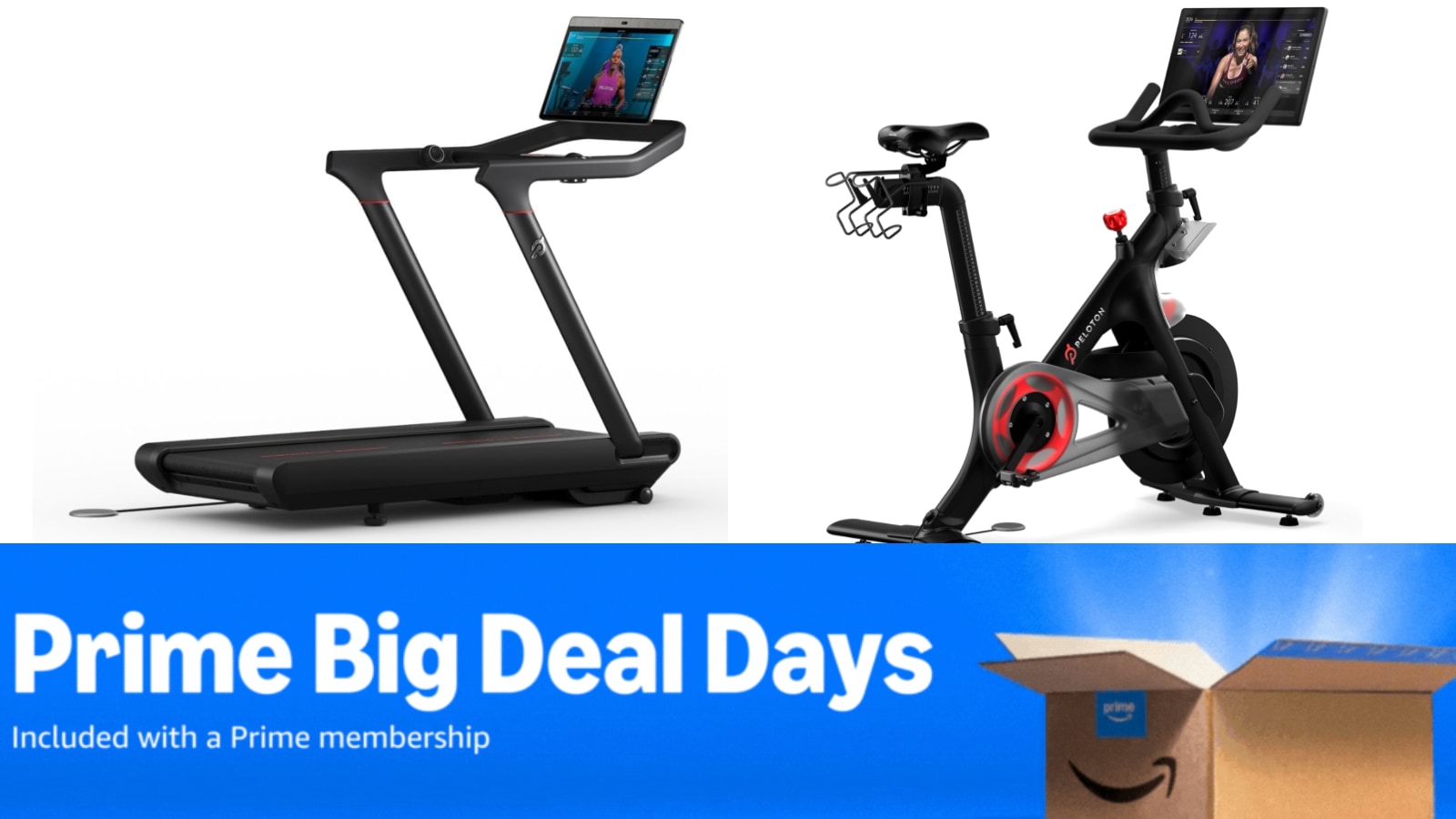 Peloton devices are available at a discount during Amazon Prime Big Deal Days.