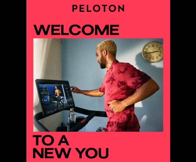Welcome to Peloton email sent to existing members.