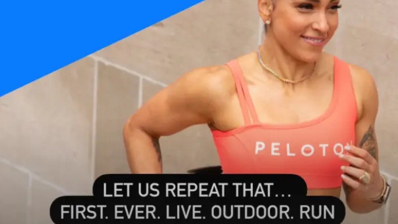 @PelotonStudios Instagram Story announcing 26.2 Celebration Run