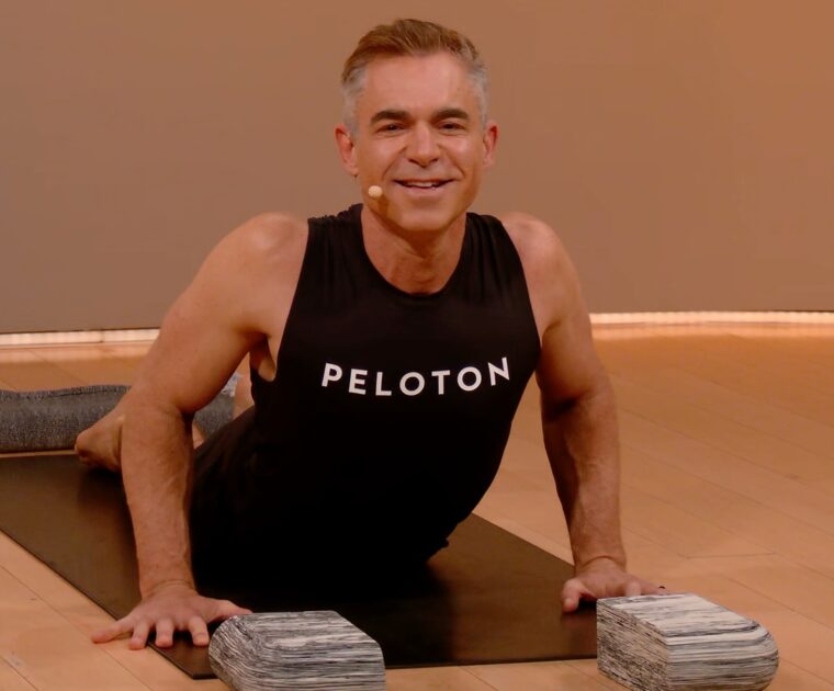 Ross Rayburn's Backbends program on Peloton.