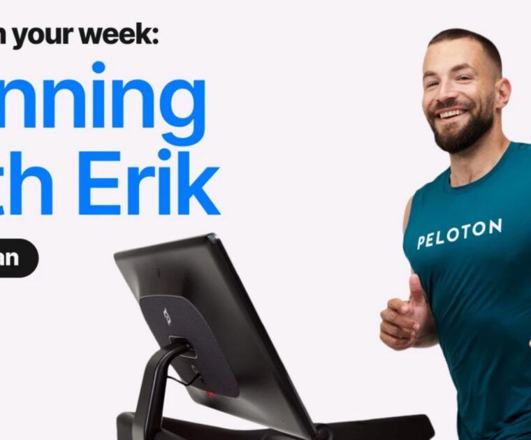 Peloton "Running with Erik: Program Your Week" Program with Erik Jager