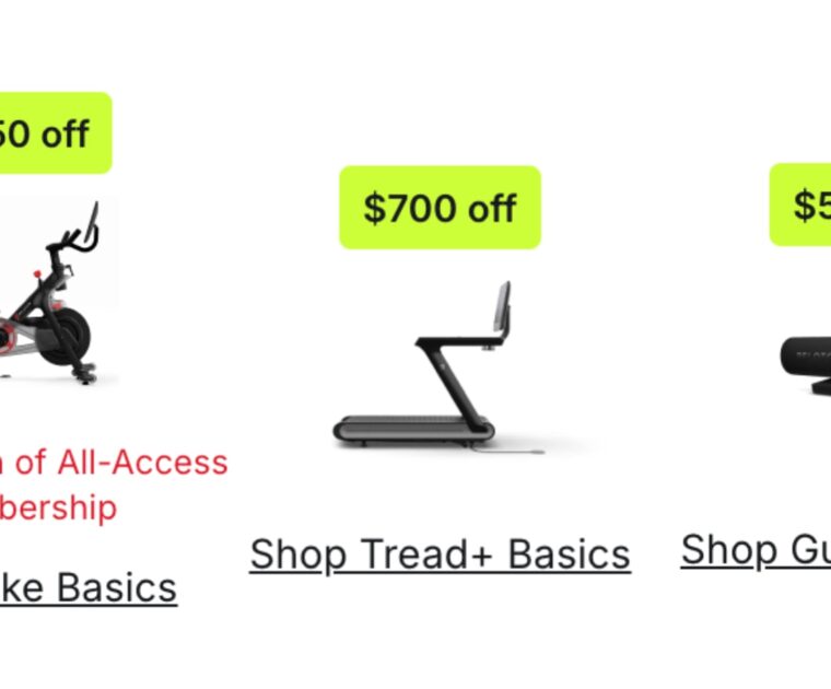 Early Access to Peloton's 2024 Black Friday sales & discounts.