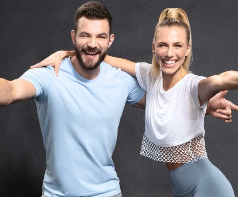 Peloton instructors Irene Scholz & Erik Jager.