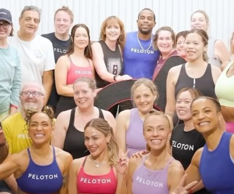 Peloton members & instructors in London.