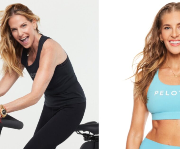 Peloton instructors Jenn Sherman & Rebecca Kennedy.