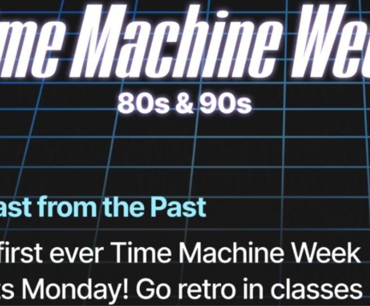 @PelotonStudios Instagram Story announcing Time Machine Week.