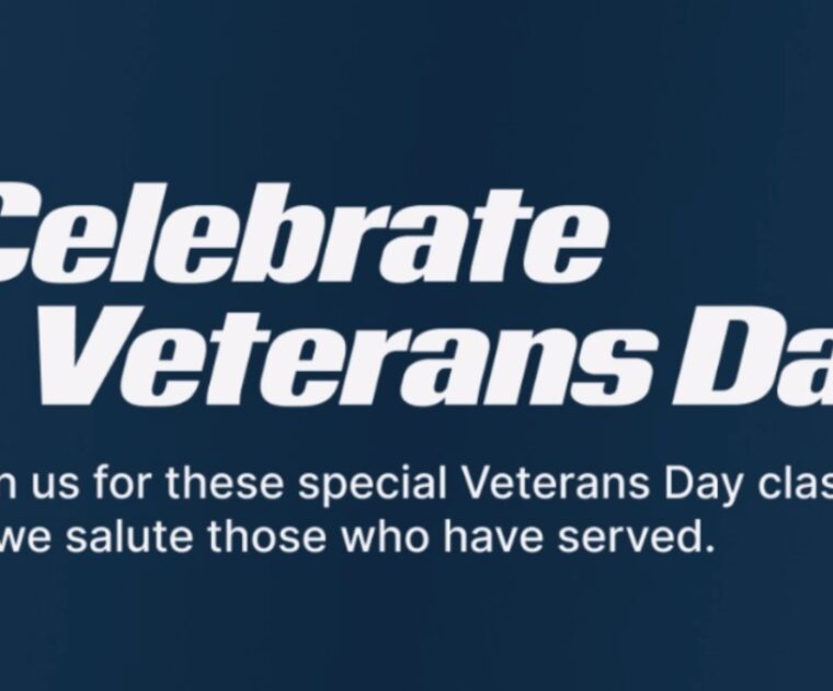 Peloton's 2024 Veterans Day classes.