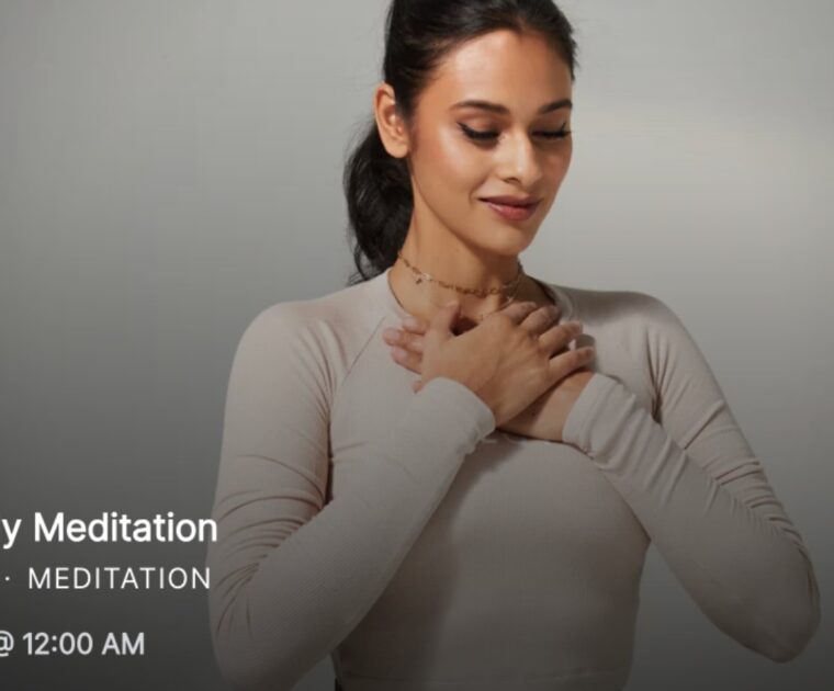 First Peloton Daily Meditation with Aditi Shah