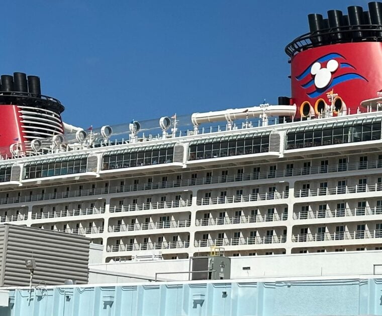A Disney Cruise ship.