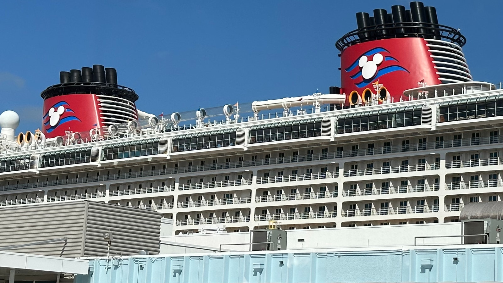 A Disney Cruise ship.