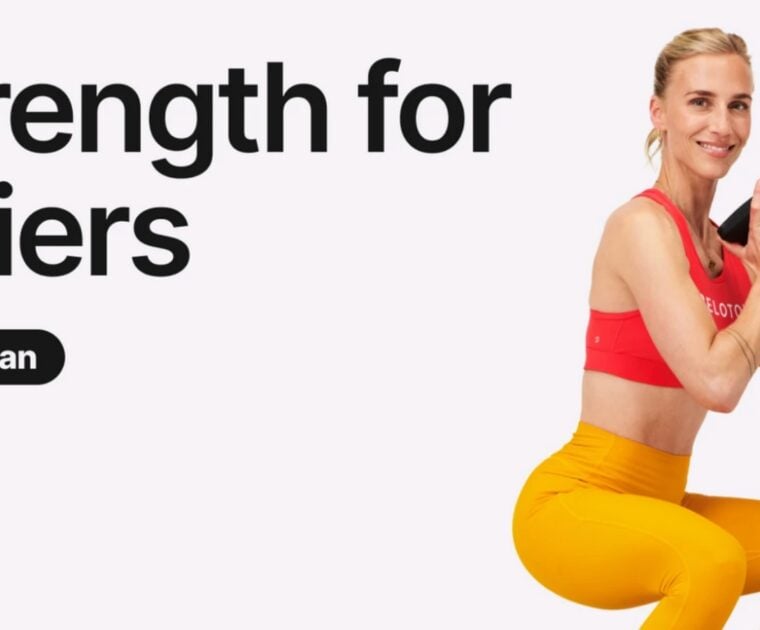 The new "Strength For Skiers" with Irene Scholz in German Peloton program.