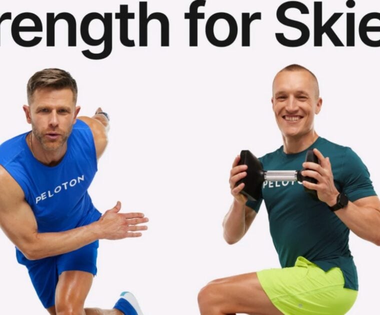 Peloton's Strength for Skiers program with Andy Speer & Matt Wilpers.