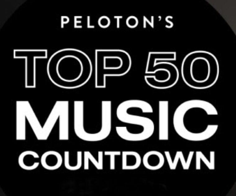 Peloton Top 50 Music countdown classes
