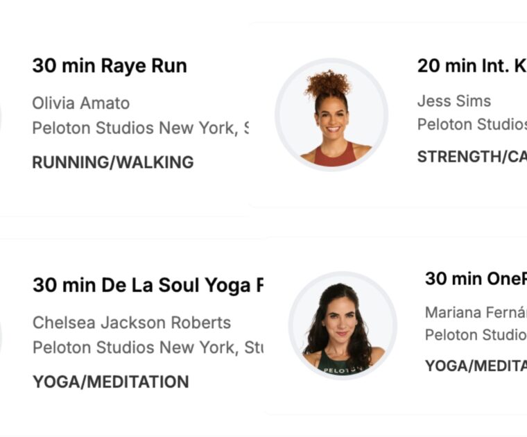 Peloton’s February 2025 artist series classes with De La Soul, OneRepublic, Kirk Franklin, and Raye