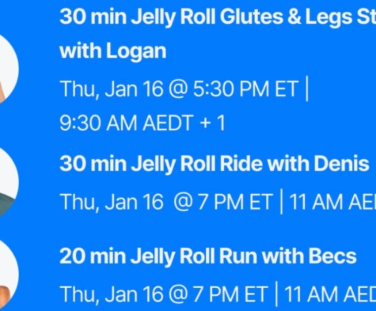 Peloton's Jelly Roll artist series classes