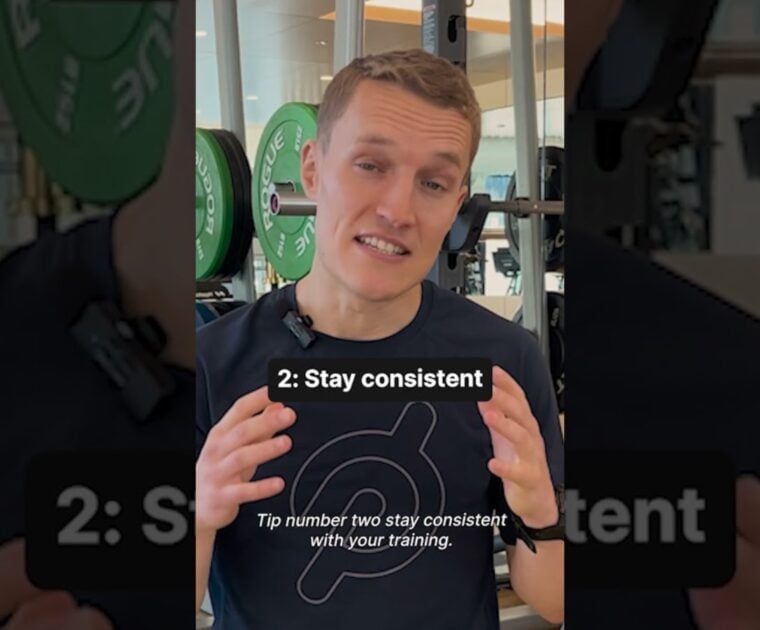 Matt Wilpers in Peloton video about strength training for runners during the winter.