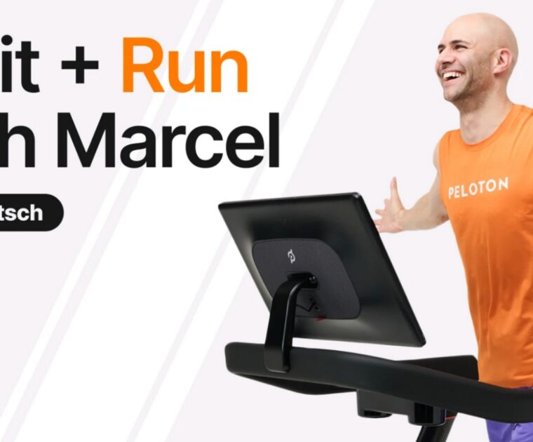 Marcel Maurer's Split + Run program on Peloton.