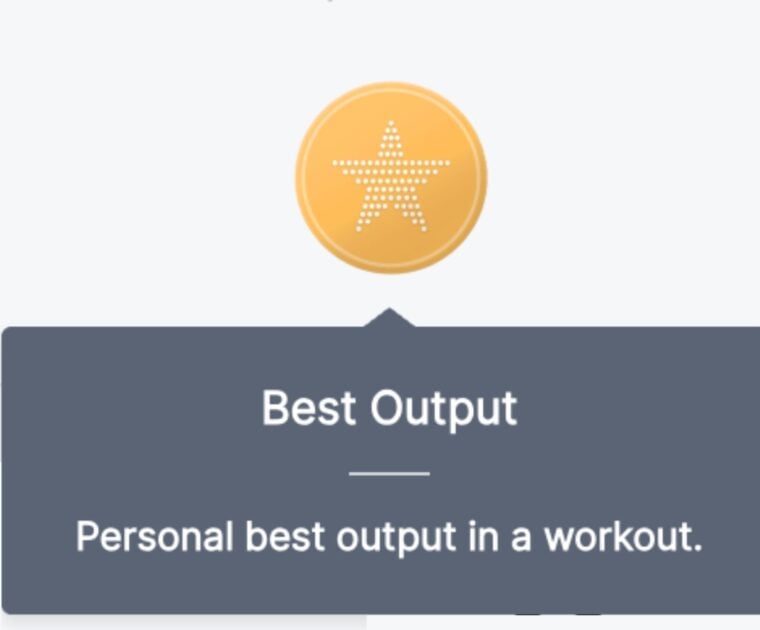 Bug with Peloton PR badges being awarded.