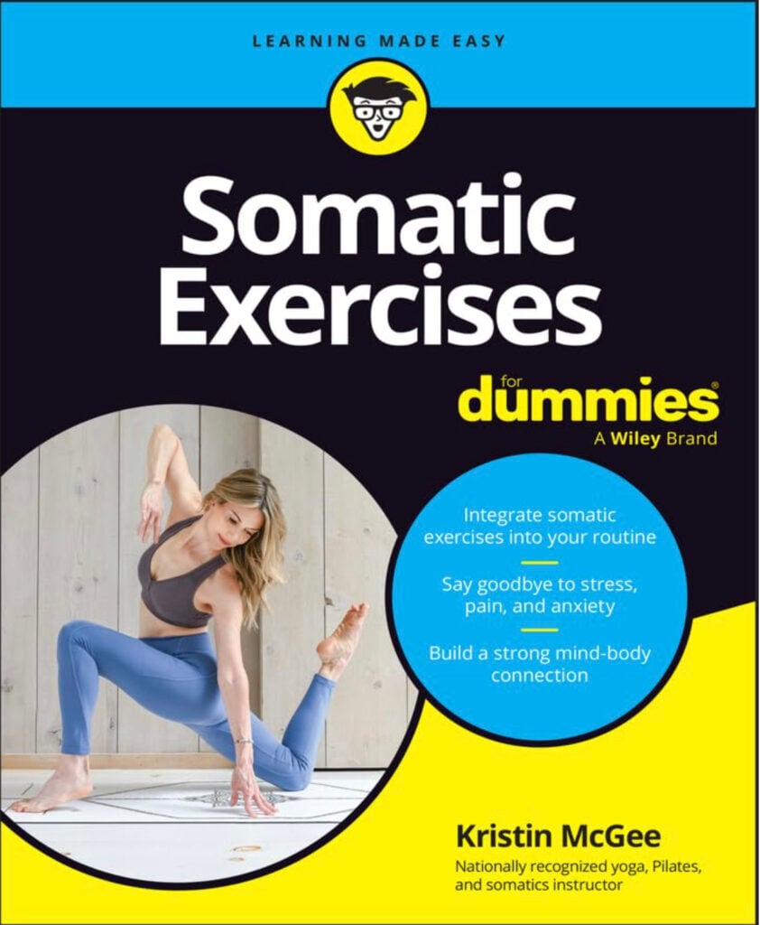"Somatic Exercises for Dummies" by Kristin McGee cover art.