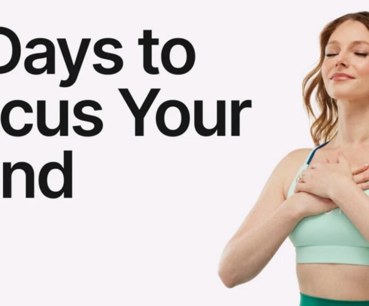 "7 Days to Focus Your Mind" Meditation Program by Anna Greenberg