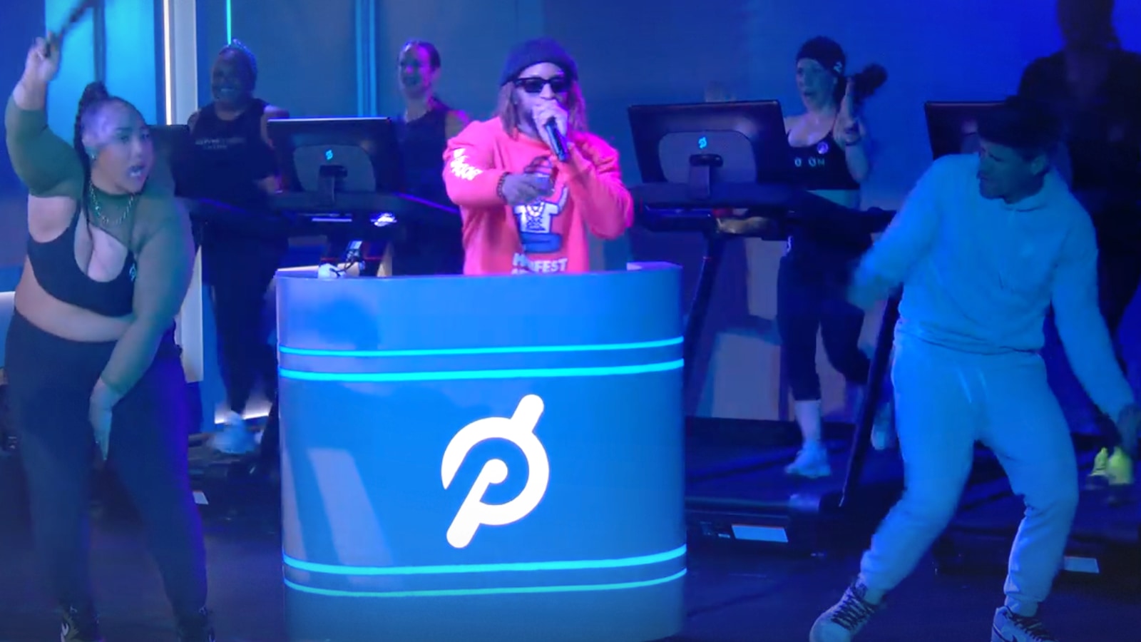 Ash Pryor & Denis Morton with Lil Jon.
