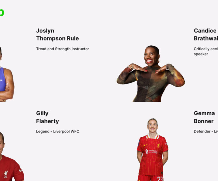 Panel taking place at Peloton Studios London.