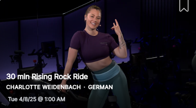 Charlotte Weidenbach's Rising Rock Ride from April 8, 2025