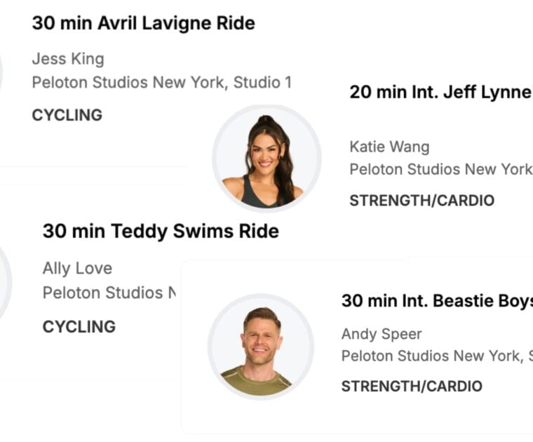Peloton’s May 2025 artist series classes with Teddy Swims, Beastie Boys, Avril Lavigne, and Jeff Lynne’s ELO