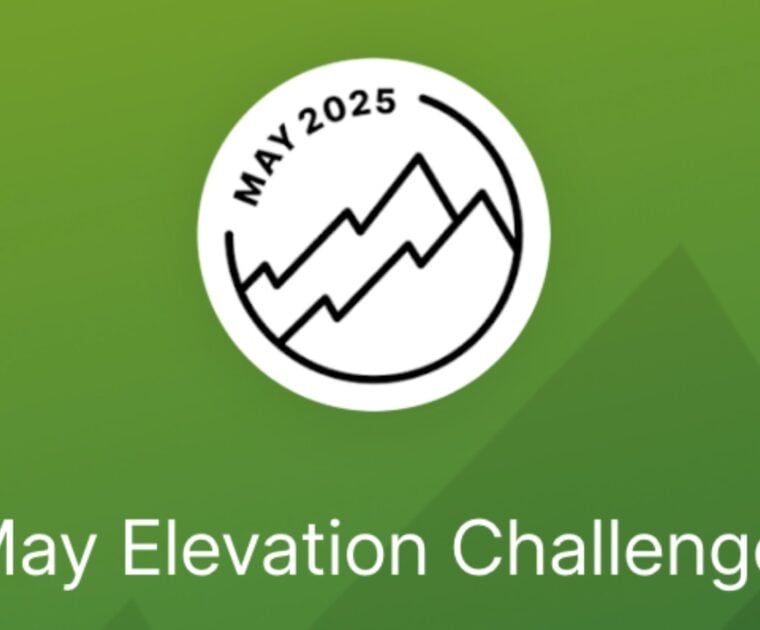The "May Elevation Challenge" on Peloton.