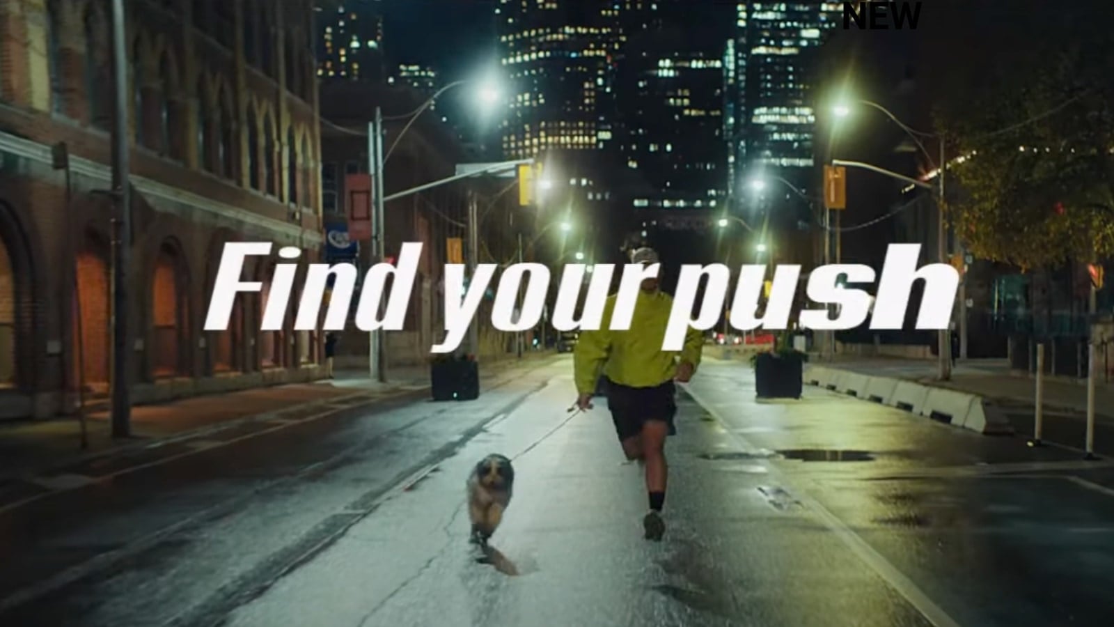 Peloton's newest "Find Your Push. Find Your Power." campaign video.