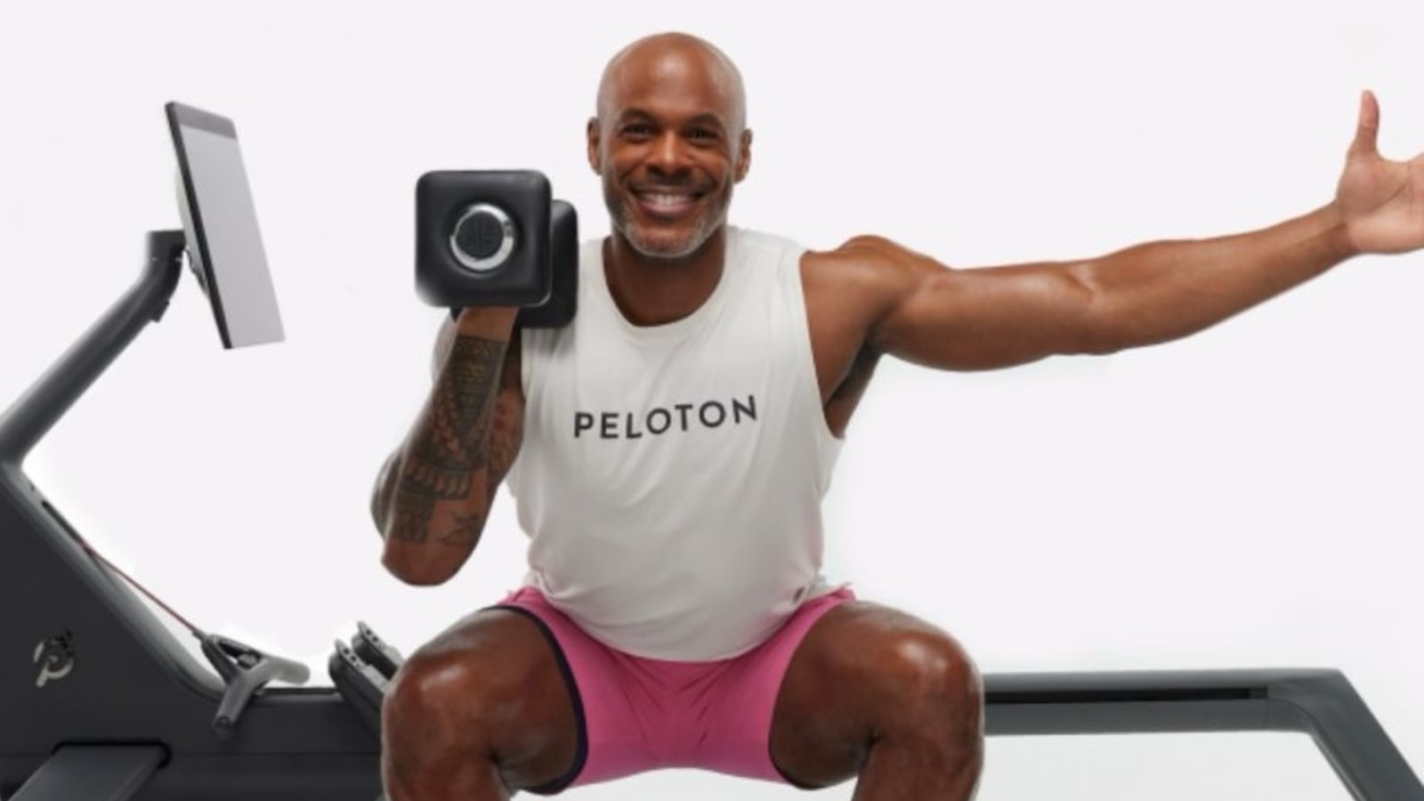 Peloton instructor Adrian Williams.