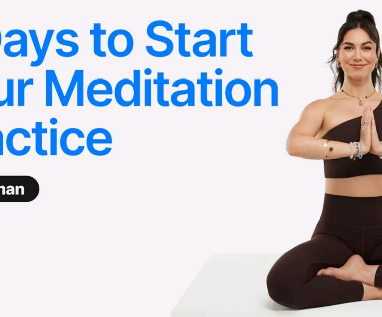 Peloton's Start a Meditation Practice in German program with Nico Sarani.