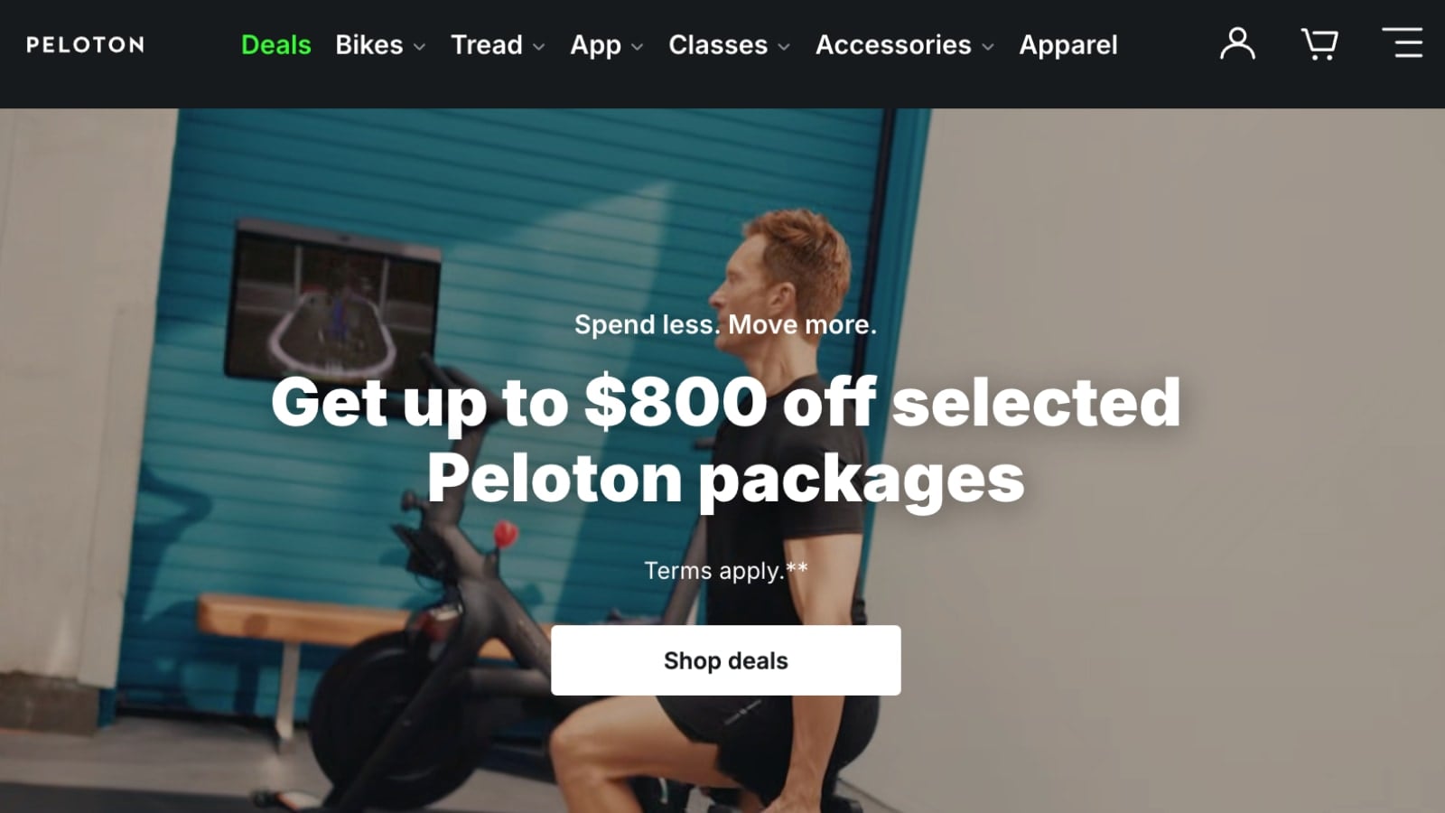 Sale on Peloton devices in Australia for June 2025.