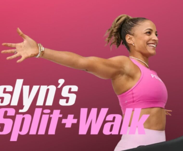 The new Split + Walk program on Peloton by Joslyn Thompson Rule.
