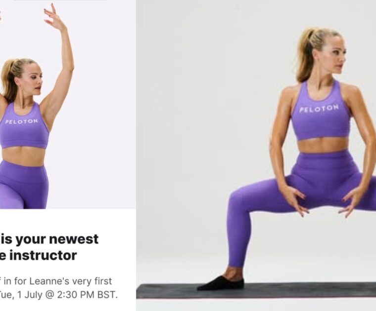 Leanne Hainsby will be teaching Peloton Barre classes.