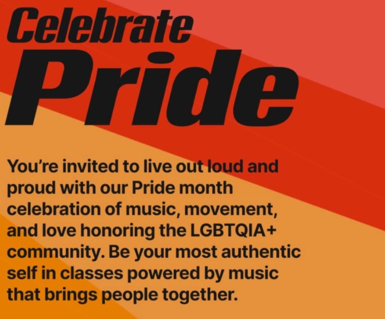 Peloton Pride classes for 2025