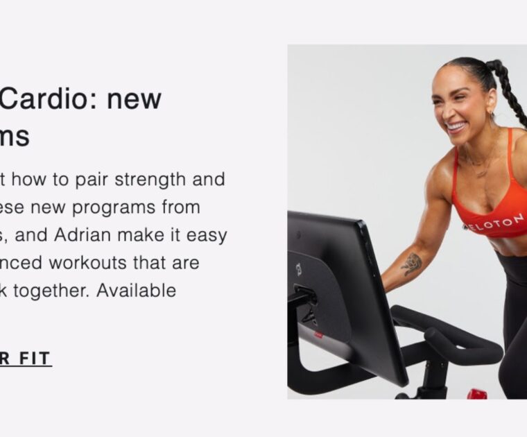 Peloton June Workouts to Watch email announcing new Split+ programs.