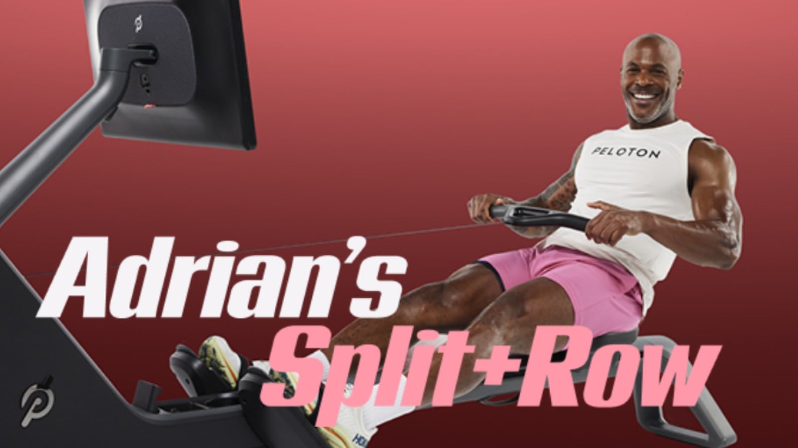Adrian William's 3-Day Split + Row program on Peloton.