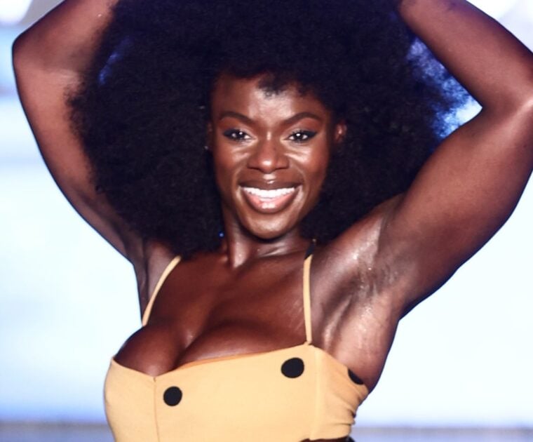 Tunde at the 2025 Sports Illustrated Swimsuit Competition. Image credit Tunde / Sports Illustrated.