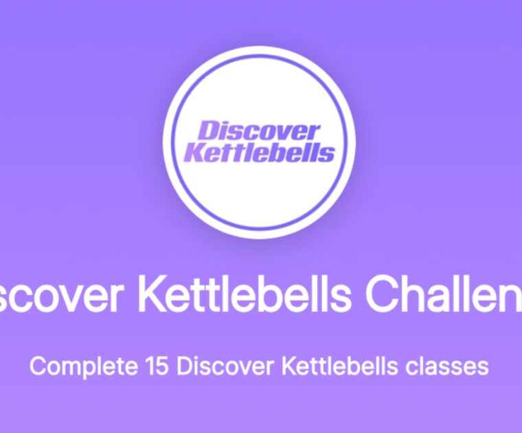 Peloton's Discover Kettlebells Flash Challenge
