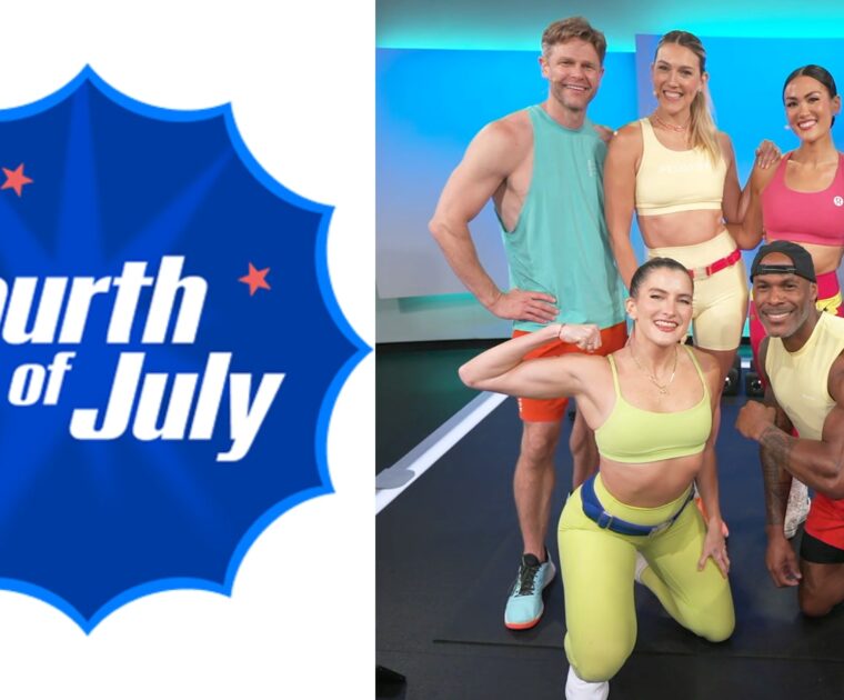 Peloton Fourth of July classes & badge for 2025.