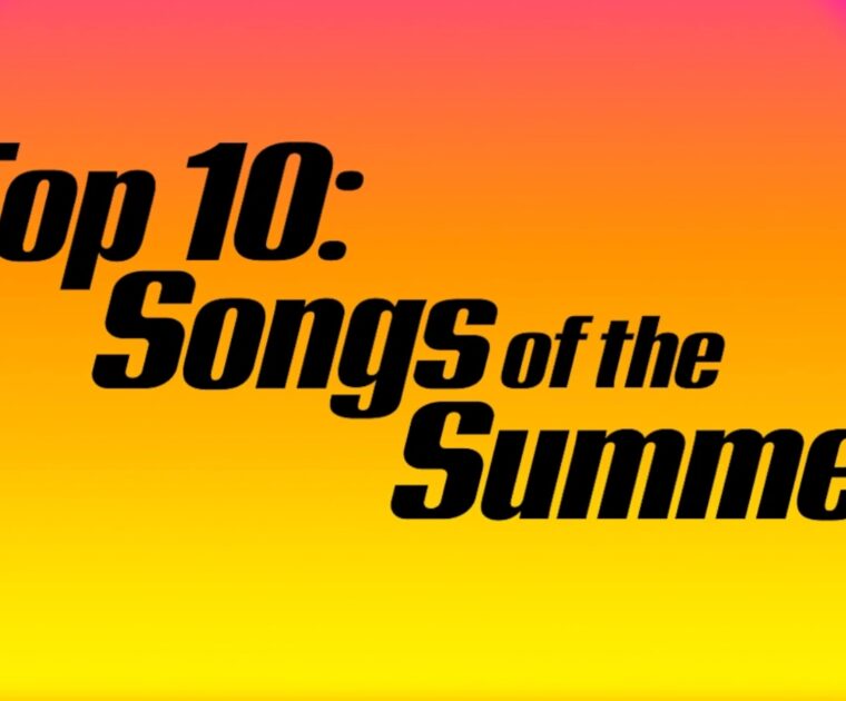 Peloton's Top 10 Songs Of The Summer for 2025 collection.