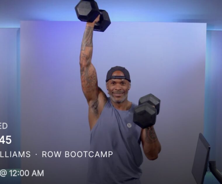 Adrian Williams' first Thunder 45 Row Bootcamp class.