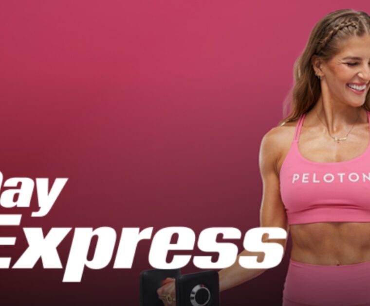 5 Day Express Strength Program with Rebecca Kennedy on Peloton.