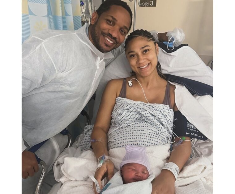 Ally Love has announced the birth of her son.