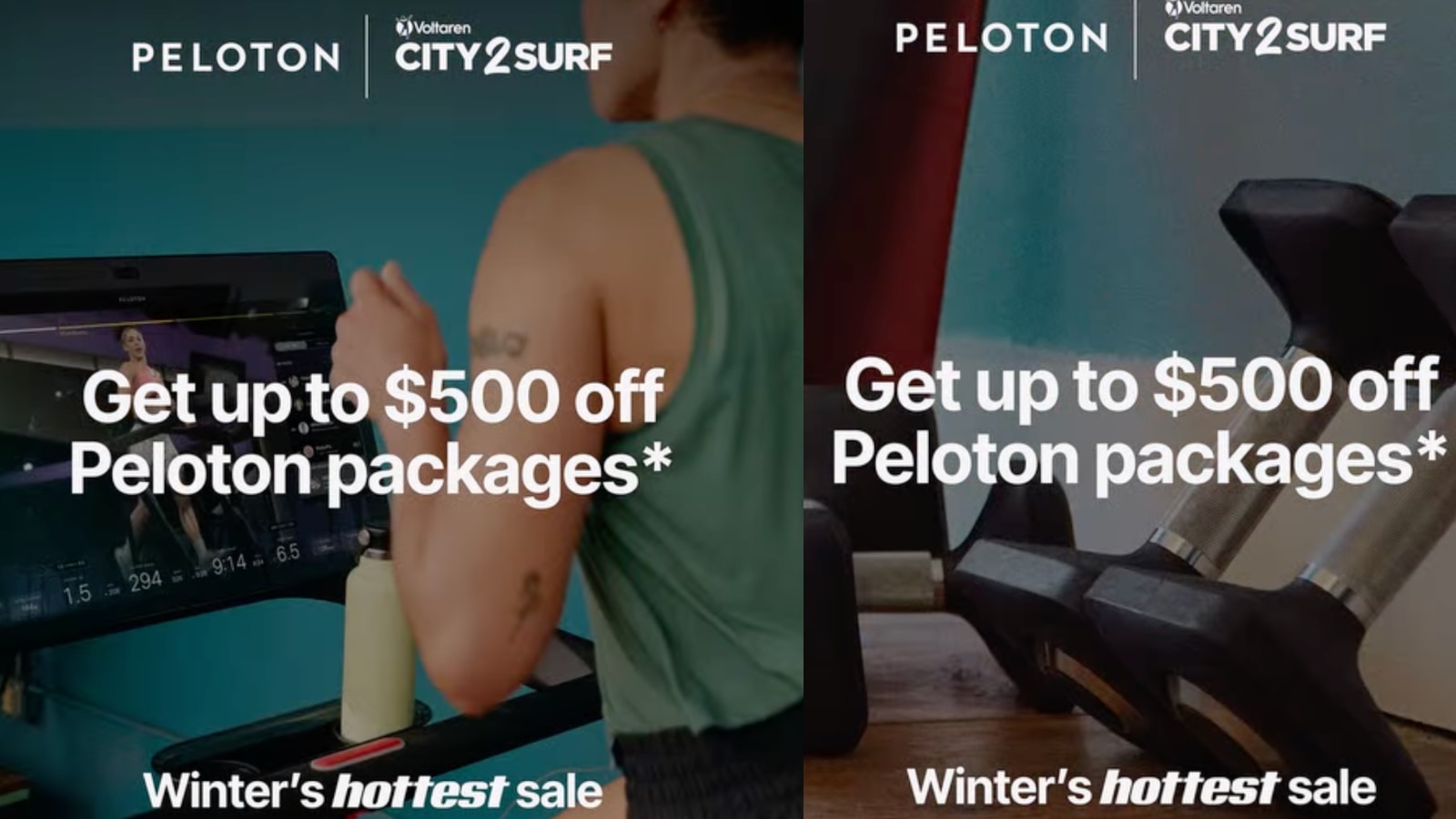 Winter sale on Peloton Bikes & Tread in Australia.