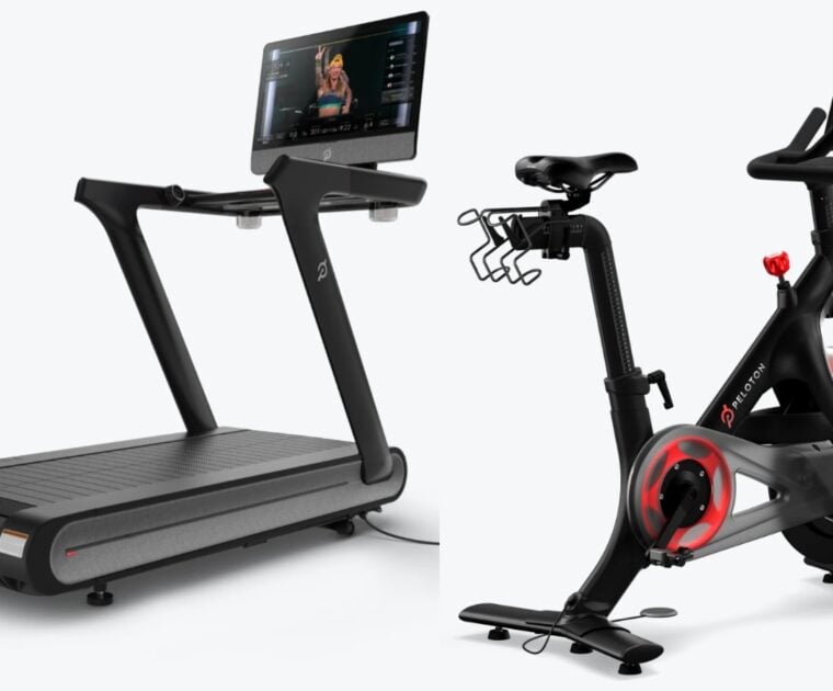 The Peloton Bike and Peloton Tread+