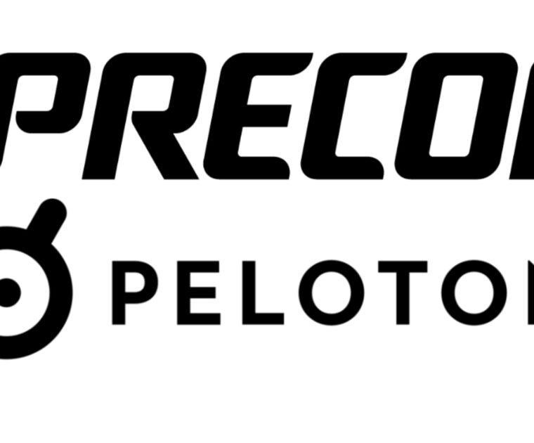 Precor & Peloton logos.